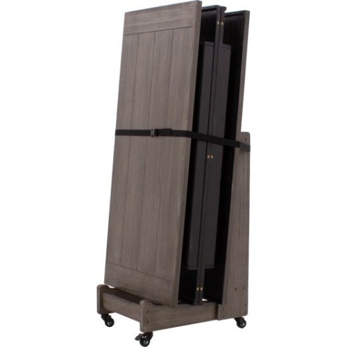 Stół bilardowy / stół do jadalni, Rasson Penelope II, Silver Mist, w tym pokrowiec na stół, 7 stóp, obrus klubowy żółt