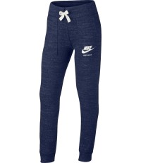 Spodnie młodzieżowe Nike G NSW Vntg Pants niebieskie 874602 429