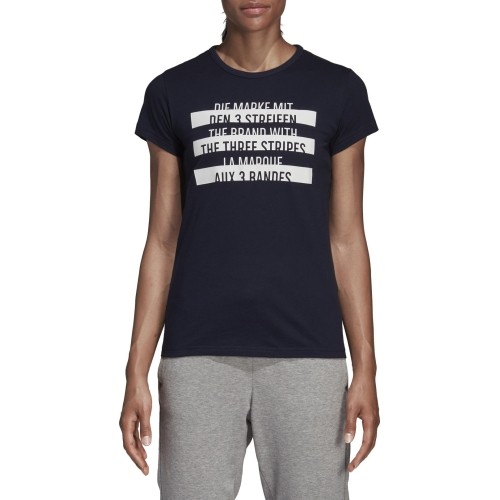 Koszulka damska Adidas W Sid T-Shirt Blue DP2385