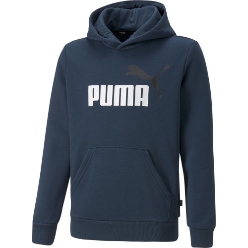 Puma bluza dla młodzieży Ess + 2 Col Big Logo Navy 586987 71