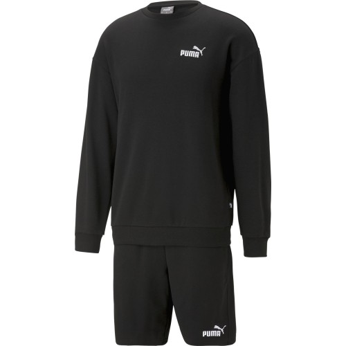 Puma Sportinis Kostiumas Vyrams Relaxed Sweat Black 673308 01