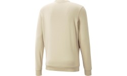 Bluza męska Puma Ess Elevated Crew kremowa 673386 88