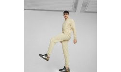 Bluza męska Puma Ess Elevated Crew kremowa 673386 88