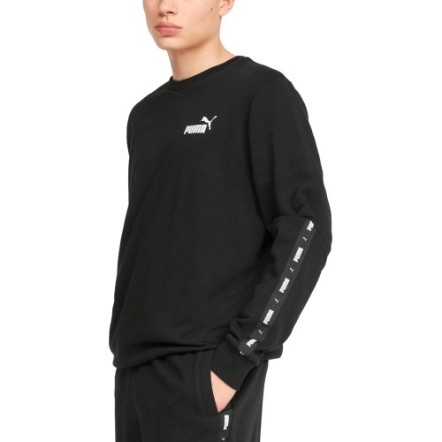 Puma Ess+ Tape Crew męska bluza Black 847384 01