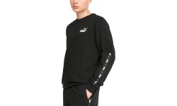 Puma Ess+ Tape Crew męska bluza Black 847384 01