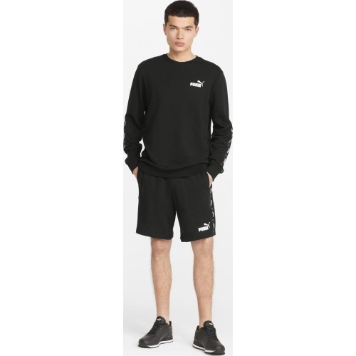 Puma Ess+ Tape Crew męska bluza Black 847384 01