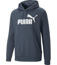 Bluza męska Puma Ess Big Logo Hoodie Blue 586687 61