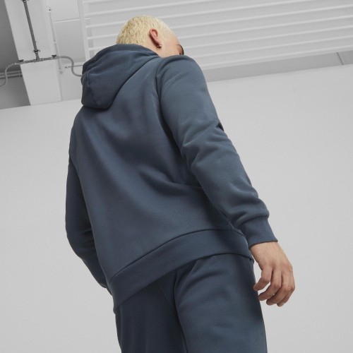 Bluza męska Puma Ess Big Logo Hoodie Blue 586687 61