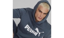 Bluza męska Puma Ess Big Logo Hoodie Blue 586687 61