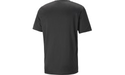 Puma Bėgimo Marškinėliai Vyrams Fit Taped Tee Black 523190 01