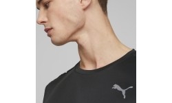 Puma Bėgimo Marškinėliai Vyrams Fit Taped Tee Black 523190 01