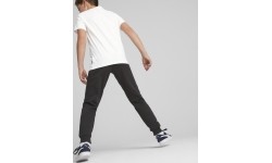 Puma Ess+ Street Art spodnie dresowe młodzieżowe czarne 673273 01