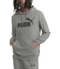 Puma Džemperis Vyrams Ess Big Logo Hoodie Grey 586688 03