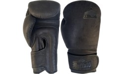 Skórzane rękawice bokserskie Buffalo, czarne, 14 oz