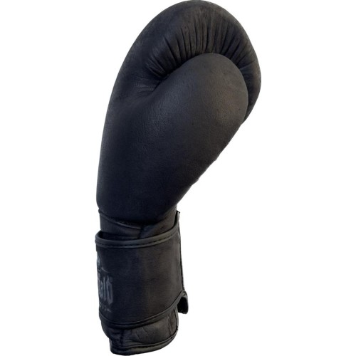 Skórzane rękawice bokserskie Buffalo, czarne 12oz