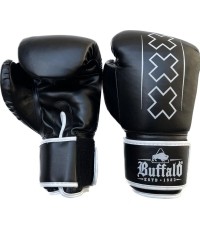Rękawice bokserskie Buffalo Outrage, czarno-białe, 10 oz