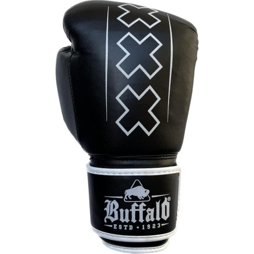 Rękawice bokserskie Buffalo Outrage, czarno-białe, 10 oz