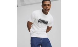 Puma koszulka męska Graphics Puma Wording White 674475 02