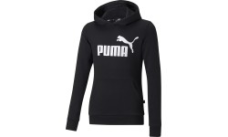 Bluza młodzieżowa Puma Ess Logo Hoodie Black 587030 01