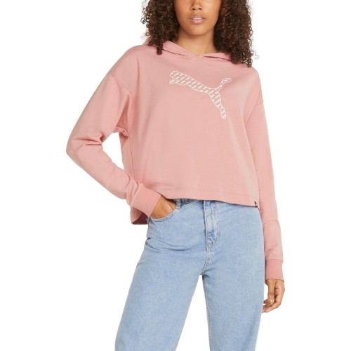 Puma Power Summer bluza damska z kapturem różowa 848402 24