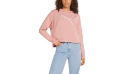 Puma Power Summer bluza damska z kapturem różowa 848402 24