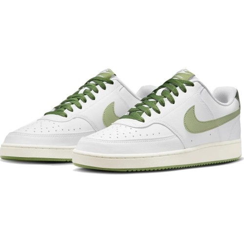 Nike Avalynė Vyrams Nike Court Vision Lo White Green FJ5480 100