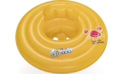 Nadmuchiwany pierścień Bestway Triple Baby 69cm - Yellow