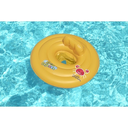 Nadmuchiwany pierścień Bestway Triple Baby 69cm - Yellow