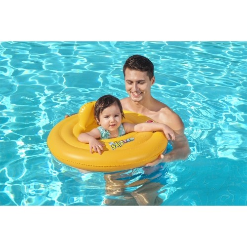 Nadmuchiwany pierścień Bestway Triple Baby 69cm - Yellow