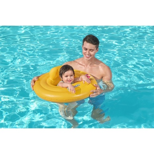 Nadmuchiwany pierścień Bestway Triple Baby 69cm - Yellow