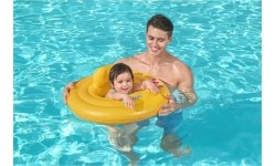 Nadmuchiwany pierścień Bestway Triple Baby 69cm - Yellow