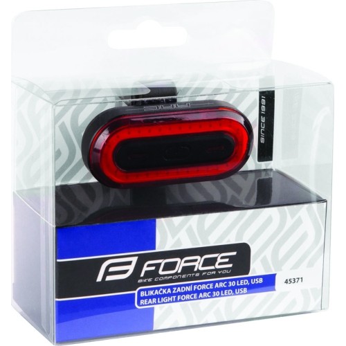 Lampa tylna FORCE ARC 40LM 30LED USB