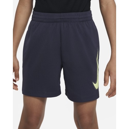 Nike Dri-FIT Multi + Short GX szorty młodzieżowe szare DX5361 015