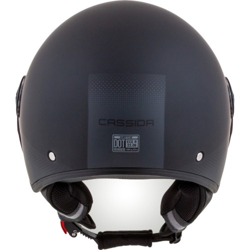 Kask motocyklowy Cassida Handy Plus Matte Black/Gray