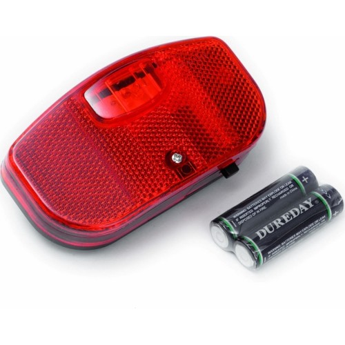 Tylna lampka rowerowa BONIN 3 LED, przykręcana