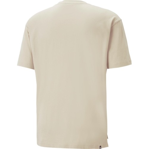 Bawełniany T-shirt męski Puma Open Road Tee Granola Creamy 673401 88