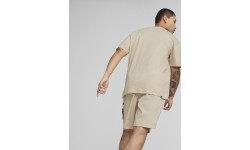 Puma Medvilniniai Marškinėliai Vyrams Open Road Tee Granola Creamy 673401 88