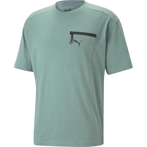 Puma Open Road Tee bawełniana koszulka męska Adriatic Green 673401 84