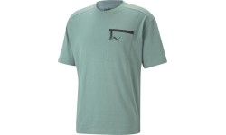 Puma Medvilniniai Marškinėliai Vyrams Open Road Tee Adriatic Green 673401 84