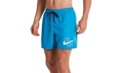 Szorty kąpielowe męskie Nike Logo Solid 5" niebieskie NESSA566 406