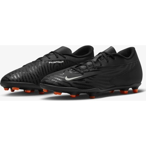 Buty piłkarskie męskie Nike Phantom GX Club FG/MG, czarno-pomarańczowe, DD9483 010