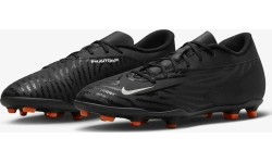 Buty piłkarskie męskie Nike Phantom GX Club FG/MG, czarno-pomarańczowe, DD9483 010