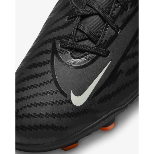 Buty piłkarskie męskie Nike Phantom GX Club FG/MG, czarno-pomarańczowe, DD9483 010