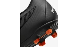 Buty piłkarskie męskie Nike Phantom GX Club FG/MG, czarno-pomarańczowe, DD9483 010