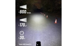 Lampa przednia Sigma Buster 800 USB