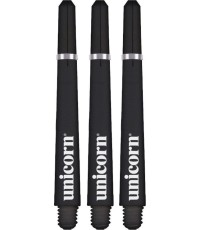 Trzonki do lotek Unicorn Gripper 4 Black Long, 3 szt.