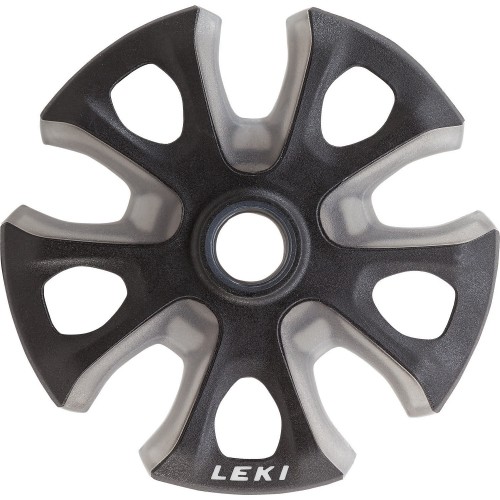 LEKI Big Mountain Basket 2 K 95 mm, Black/Grey, pair