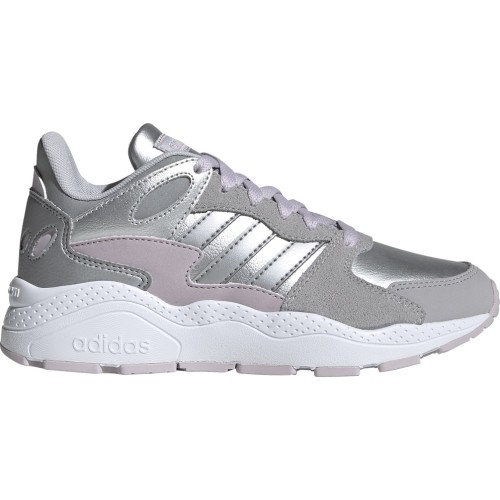 Buty damskie Adidas Crazychaos J srebrno-różowe EF7224