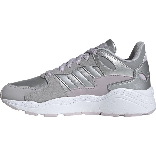 Buty damskie Adidas Crazychaos J srebrno-różowe EF7224