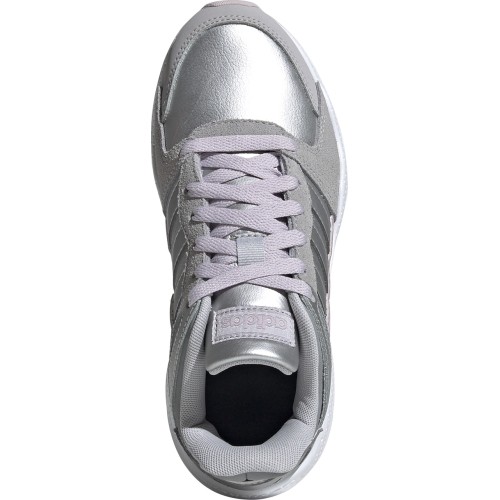 Buty damskie Adidas Crazychaos J srebrno-różowe EF7224